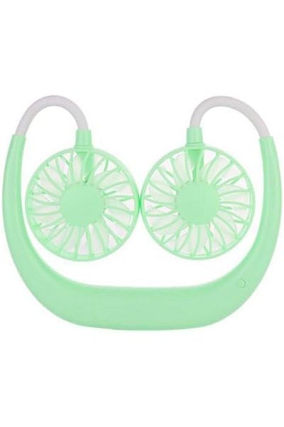 Yuwell YU WELL Wearable Personal Fan | USB Rechargeable Personal Fan - Neck Fan, 360° Cooling Wearable Fan