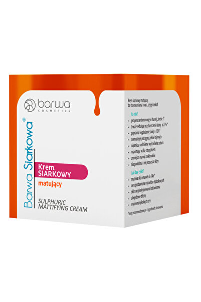 Barwa Cosmetics Crema de fata matifianta cu sulf Barwa Cosmetics 50 ml