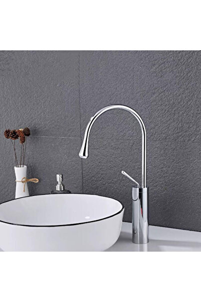 FLEKO KROM DAMLA ÇANAK LAVABO BATARYASI