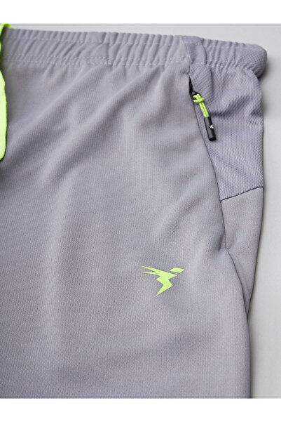 Technosport By Styli Men Solid Slim Fit Track Pants with TECHNO DRY