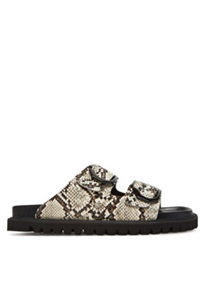 Genuins Șlapi bej pentru femei GENUINS-G106281 SAND