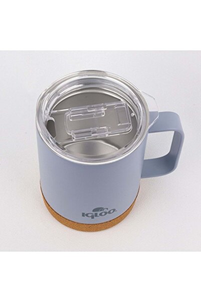 IGLOO Cork Mug 350ml Thermos Mug Cup Flask Gray
