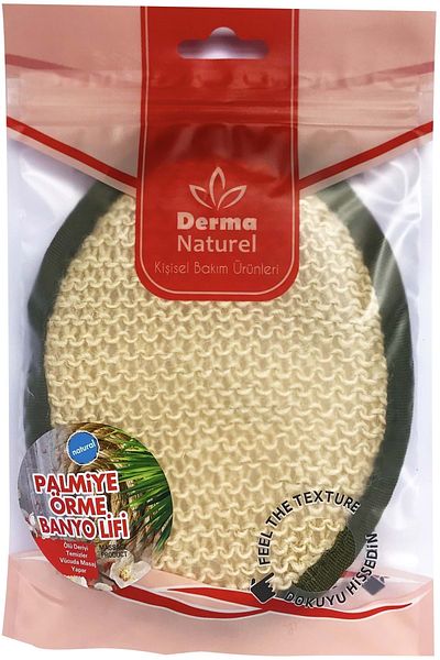 Derma Naturel Knitted Bath Face Washcloth (15*24cm) Ms-02 (Set of 2)