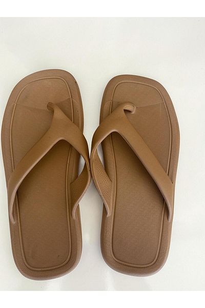 FyzHome Stylish Slippers Flip Flops Soft Sole Pool Beach Slippers