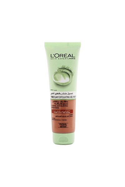 L'Oreal Paris Loreal Pure Clay Exfoliating Gel Scrub 150ml (431168) --- لوريل...