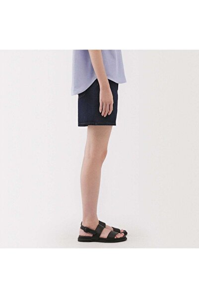 Muji Kapok Blend Denim Short Pants