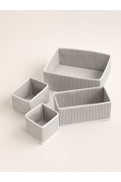 Minihol Felia 4-Piece Drawer Organizer Box Set