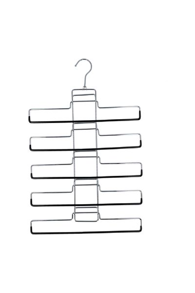 HONEYBEE 5 Layer Trouser Hanger Black and Grey