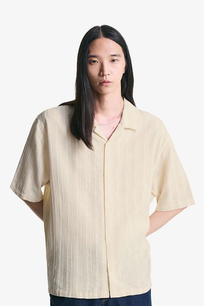 Bershka Short sleeve rustic shirt