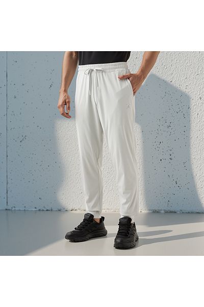 Adot Regular Fit Joggers with Drawstring Closure and Pockets