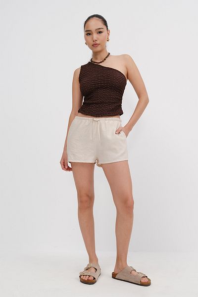 Addax Elastic Waist Shorts Ş10474