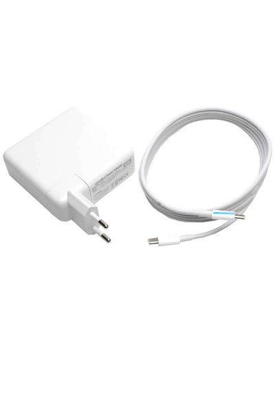 nelbo Laptop charger for Apple MacBook MNYF2B, 61W, with USB-C plug