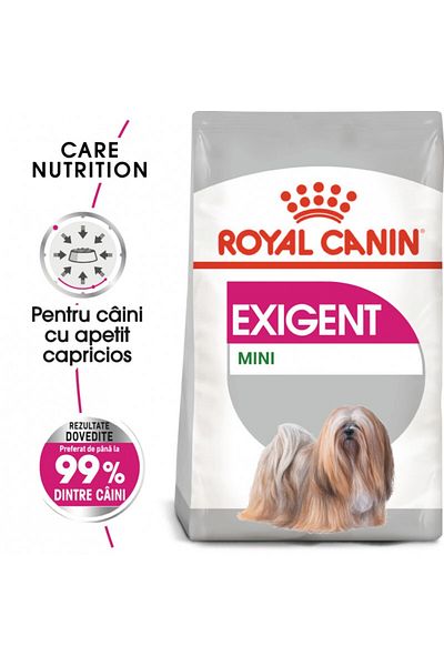 Royal Canin Hrană uscată Royal Canin Mini Exigent pentru câini de talie mică cu apetit ridicat, 3 kg