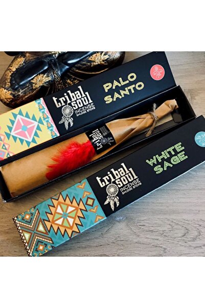 Shamanics Palo santo set package, white sage, Tribal soul 15g scented sticks, Buddha chopstick holder