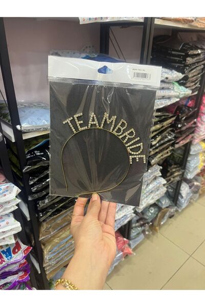 BALON HOME تاج العروس باللون الذهبي