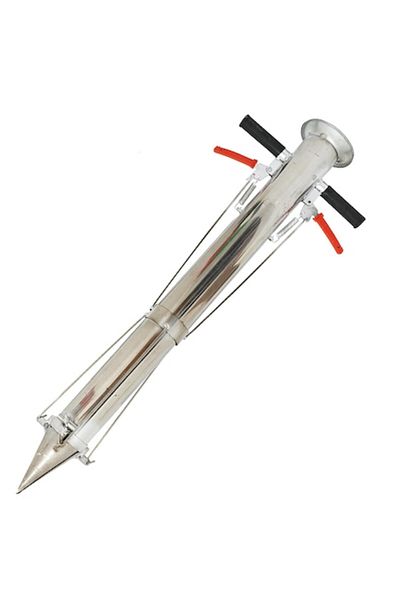 Dmd Semănător manual pentru răsaduri cu două mânere, oțel inoxidabil, 90 cm