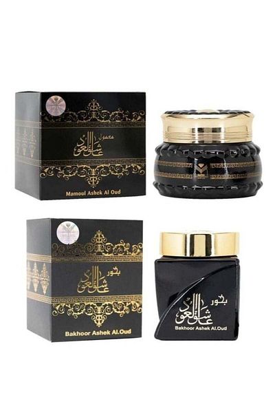 Banafa Ashiq Al-Oud incense 30 grams Maamoul Ashiq Al-Oud 60 grams