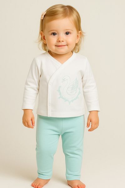 ciccimbaby Baby Newborn Set 5 Piece 100% Cotton Set