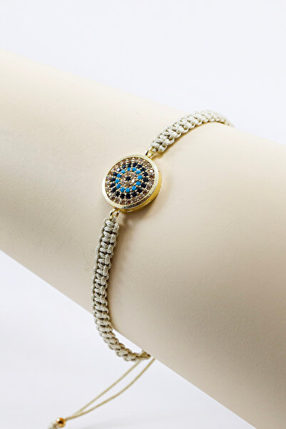 biuti سوار حجر الزركون الذهبي اللون البيج مع شرارة، سوار هدية