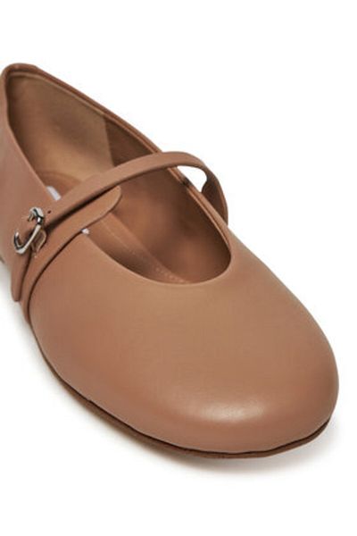 Steve Madden Women's Ballerinas brown STEVE MADDEN-SM11003565 602 BLUSH LEATHER