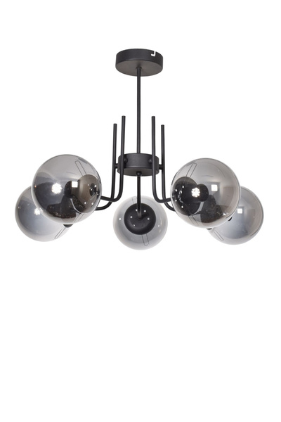 Modavize Vien Modern Tasarım Salon Yemek Odası Mutfak Renk Camlı Sarkıt 5li Avize