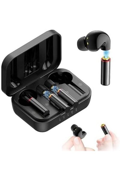 Generic Wireless Bluetooth Earbuds With Replaceable Battery 100H Playtime Noise Cancelling