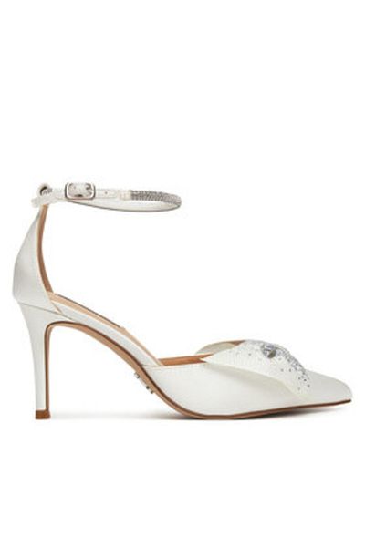 Steve Madden Women's High Heels white STEVE MADDEN-SM19000126 985 IVORY SATIN