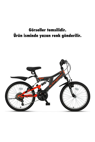 Ümit Bisiklet Ümit 2030 Blackmount 20" 18 Vites Amortisörlü Çocuk Bisikleti 2...
