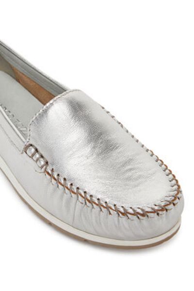 Marco Tozzi Women's Moccasins silver MARCO TOZZI-2-24600-42 941 SILVER