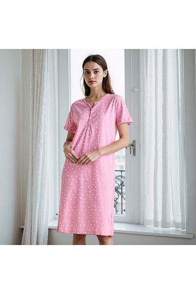 FAV All-Over Printed Night Dress