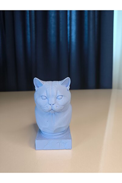 Dekoratif Kedi Figürlü Biblo