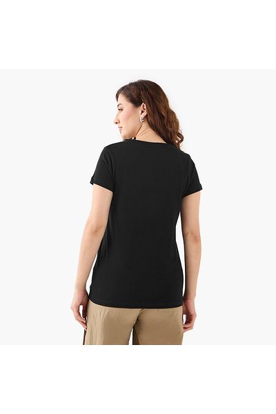 SP Characters Mickey and Minnie Mouse Print T-shirt