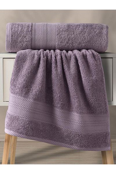 Karna Home Karna Solid Cotton Towel Set 70X140