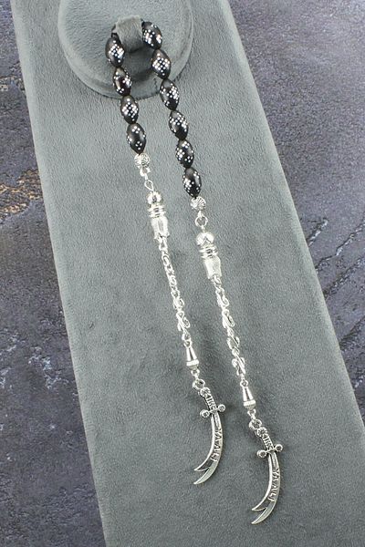 isfahantakı Sword Zulfiqar Special Long Design Zaza Shake Embroidered Kuka