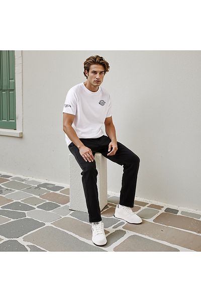 SP Characters Hot Wheels Print Round Neck T-shirt