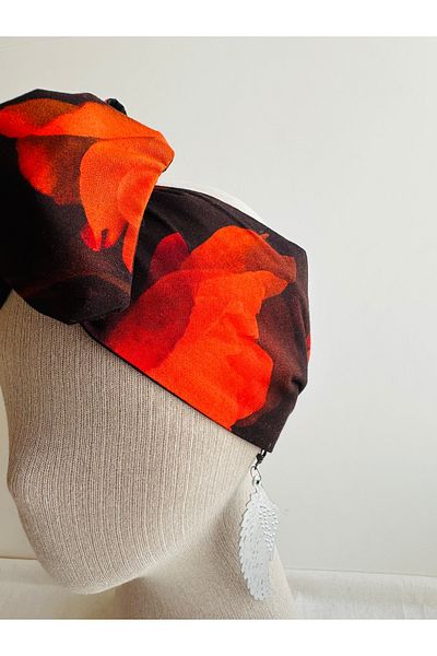 Bukiro Double Sided Wire Bandana Floral Wire Bandana Wire Hair Band