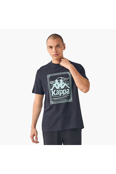 Kappa Logo Print Crew Neck T-shirt
