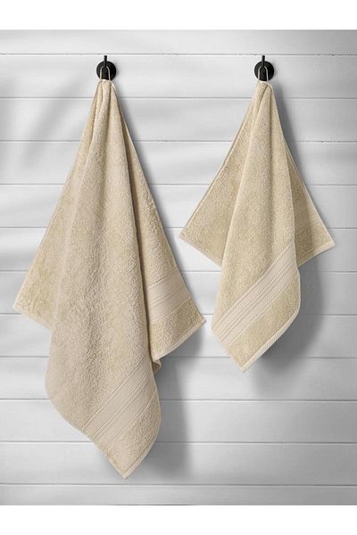 Karna Home Karna Solid Cotton Towel Set 70X140