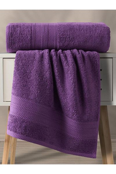 Karna Home Karna Solid Cotton Towel Set 70X140