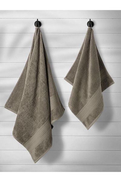 Karna Home Karna Solid Cotton Towel Set 70X140