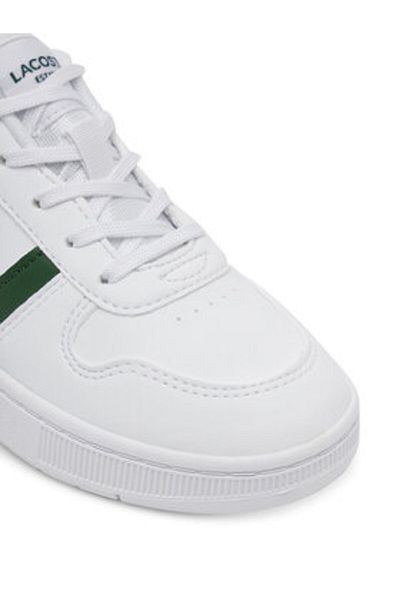 Lacoste Teniși albi pentru băieți LACOSTE-748SUC0008 1R5 WHT/DK GRN