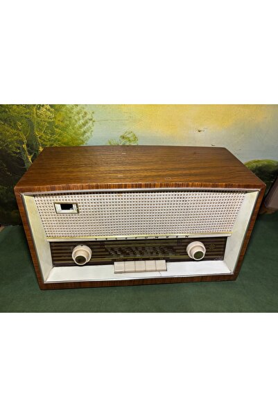 tayfuntufan antika koleksiyon Dekorluk antika telefunken radyo 37 cm 22 cm 17...