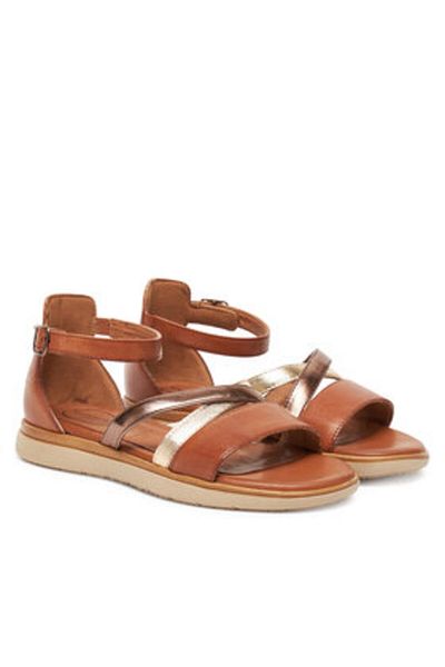 Tamaris Women's Sandals brown TAMARIS COMFORT-8-88601-44 442 NUT COMB