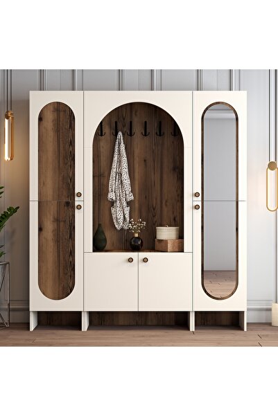 Variant Mobilya Palermo KLM Portmanto V110 - Lidya Ceviz