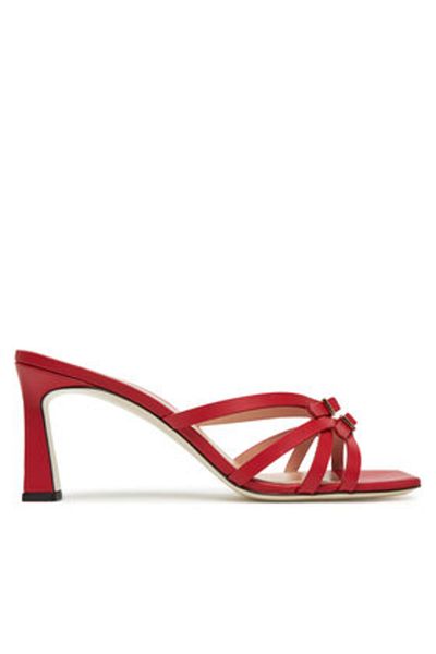 Pollini Women's Flip-flops red POLLINI-SA28217C0MTC0501 SABOTD.RN SG53/75 VITELLO FLAME