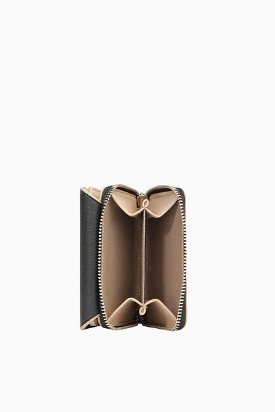 CENGİZ PAKEL Cengiz Pakel Women's Small Wallet/Portfolio - 65385 - Black/Mink
