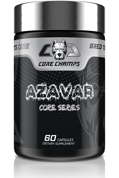 Core Champs أزافار، دعم العضلات الهزيلة، 60 كبسولة، 60 حصة