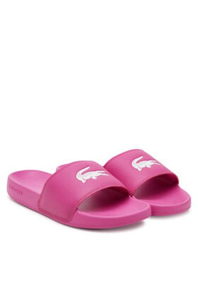 Lacoste Șlapi roz pentru femei LACOSTE-749CFA0042 F50 PNK/WHT