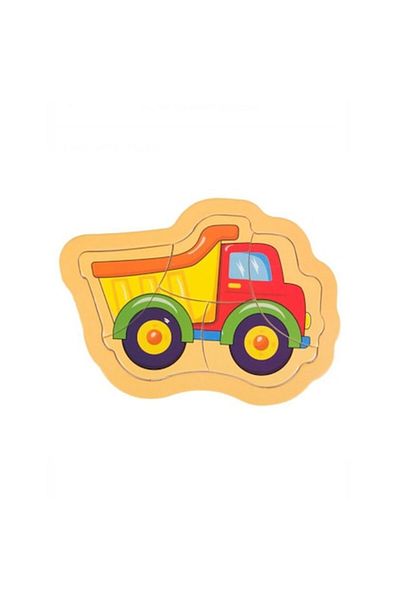 OEM Puzzle Incastru din Lemn Camion 5 Piese
