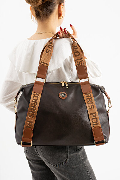 POLO CLUB Dámská taška přes rameno Polo z měkké kůže velké velikosti s dlouhým popruhem